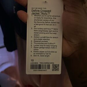 Lululemon Navy Blue Jacket